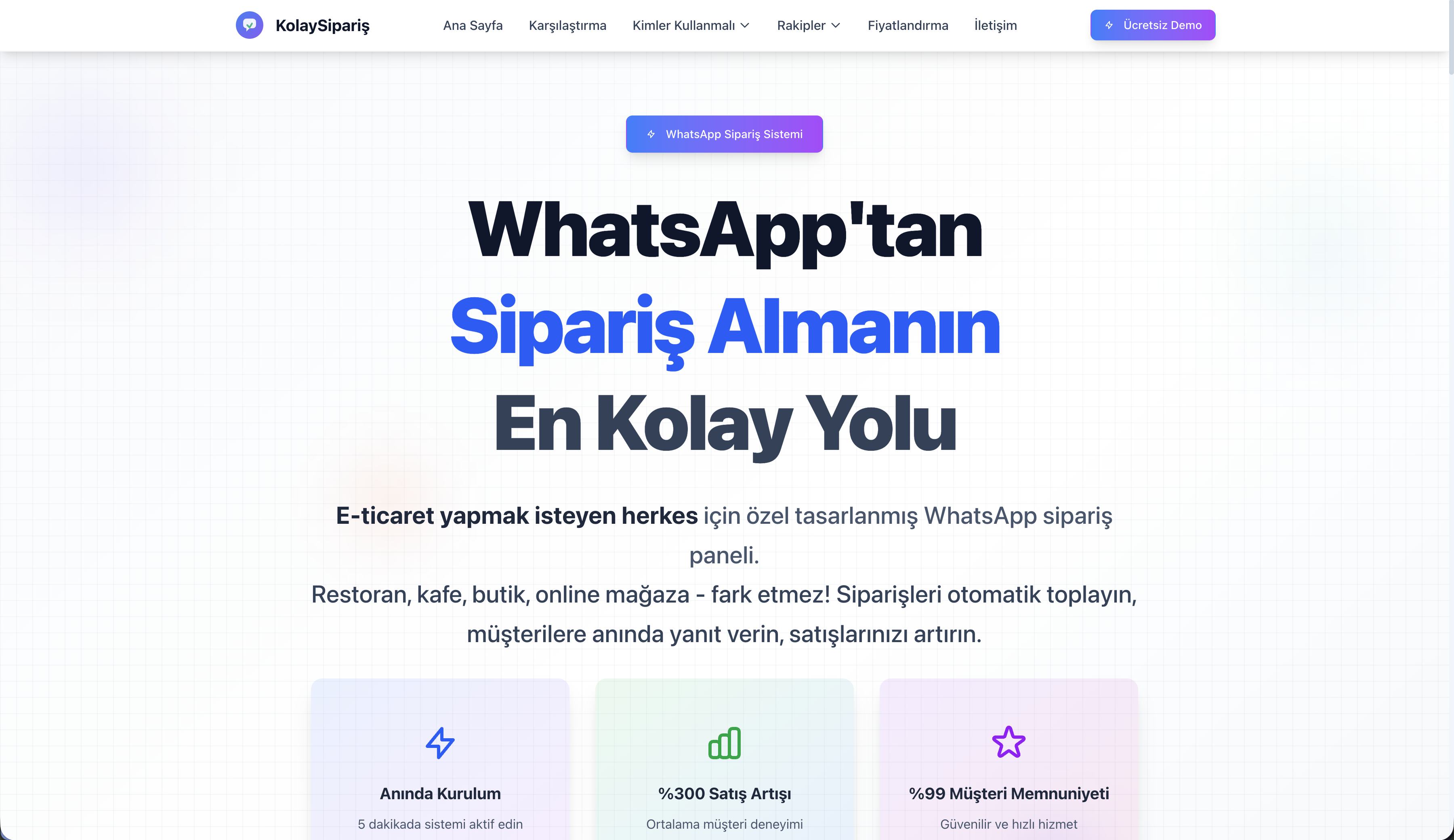 KolaySipariş
